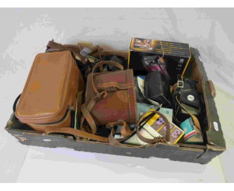 Collection of Camera Equipment including Cased Konica C35 Camera, Cased Kodak Instamatic 304 Camera, Cased Halina 300 Camera,