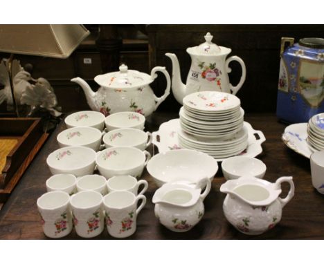 Coalport six place Tea & coffee service in "Caughley Sprays" pattern