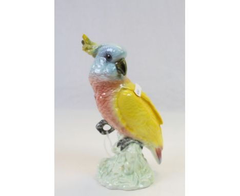 Beswick ceramic model of a Cockatoo and numbered to base 1180