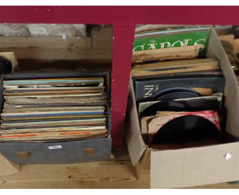 A quantity of LP and EP records mainly 1960`s and classical titles including Sticky Fingers by the Rolling Stones, Sgt. Peppe