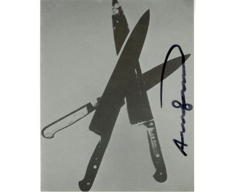 Artist: Andy Warhol (American, 1928 - 1987). Title: "Knives #03". Medium: Color offset lithograph. Date: Printed 1982. Dimens