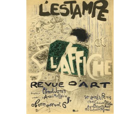 Artist: Pierre Bonnard (French, 1867 - 1947). Title: "L'Estampe et l'affiche [print]". Medium: Original color lithograph. Dat