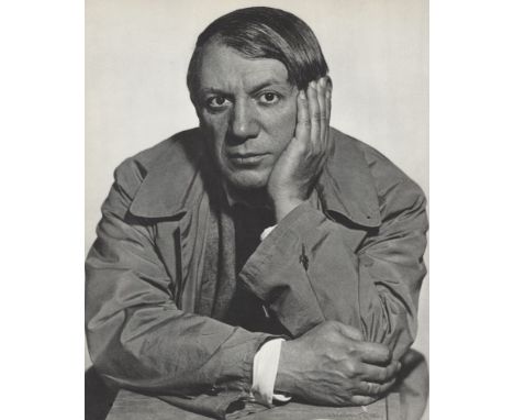 Artist: Man Ray (American, 1890 - 1976). Title: "Pablo Picasso [1933]". Medium: Original photogravure. Date: Composed 1933. P