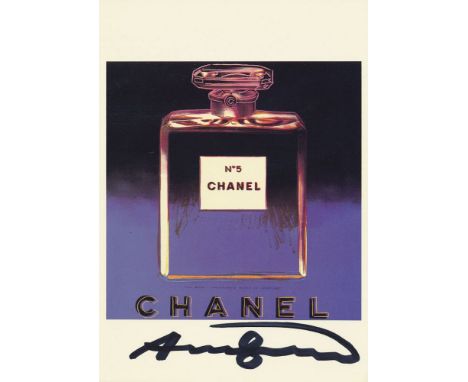 Artist: Andy Warhol (American, 1928 - 1987). Title: "Chanel [announcement]". Medium: Color offset lithograph. Date: Composed 