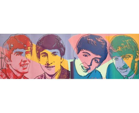 Artist: Andy Warhol (American, 1928 - 1987). Title: "The Beatles #1". Medium: Original color offset lithograph. Date: Compose