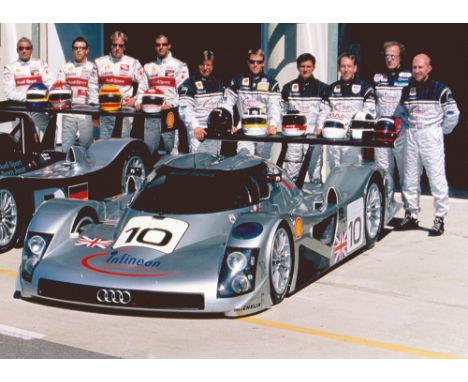 James Weaver's spare 1998 Porsche Motorsport Le Mans 24-hours racesuit,a white Nomex design by Sparco as described in the pre