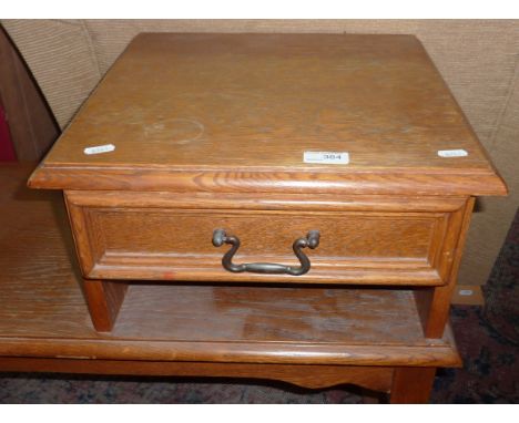 Light oak telephone table