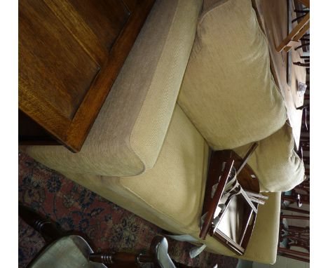 Large 3 seat sofa and chair