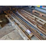 PALLET OF ASSORTED SASH CRAMPS