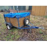 SINGLE AXLE BOX TRAILER
