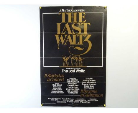 LAST WALTZ, THE (1978) - (17 in Lot) - US One-Sheet &amp; Set of 16 x Full Colour Lobby Cards - Eric Clapton, Bob Dylan, Ring