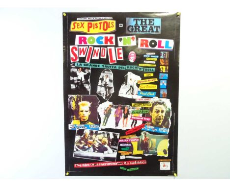 THE GREAT ROCK 'N' ROLL SWINDLE (1980) - Italian commercial - portrait poster
