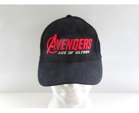 MARVEL: AVENGERS AGE OF ULTRON: Film / Production Crew Issued Clothing: - A '3D' embroidered baseball cap - PROVENANCE: These