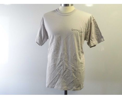 JAMES BOND: - Film / Production Crew Issued Clothing: QUANTUM OF SOLACE - A pair of 'XL' t-shirts one black 'Fire Crew' T-Shi