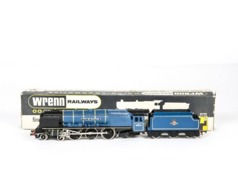 Wrenn 00 Gauge W2229 BR blue 47242 'City of Glasgow', in original box stamped Packer No 3, VG, one nameplate scuff along bott