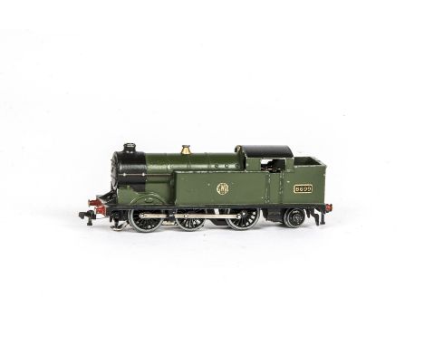 Hornby-Dublo 00 Gauge 3-Rail early Post-war GWR green 0-6-2T, No 6699, in plain blue box, VG, box G