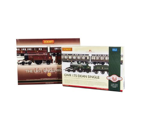 Hornby China 00 Gauge Train Packs, boxed limited edition duo comprising, R 2956 GWR 175 Dean Single, including Achilles Class