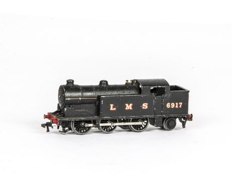 Hornby-Dublo 00 Gauge 3-Rail early Post-war LMS black 0-6-2T, No 6917, G