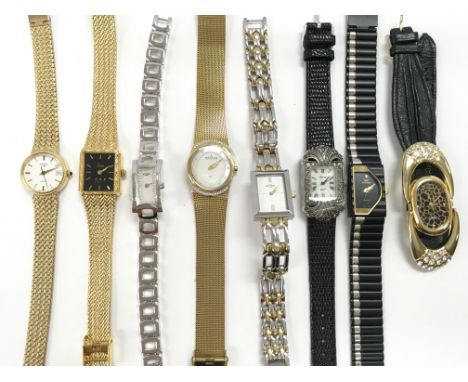 A collection of 8 assorted dress watches including rotary etc. Postage B