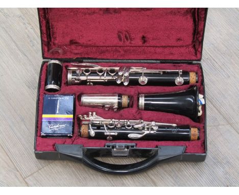 A buffet champion clarinet, plastic, cased