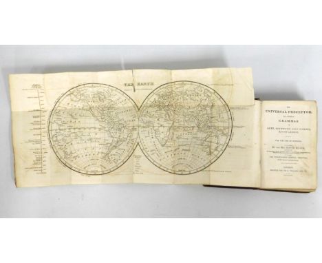 Book: 1828 edition of Universal Preceptor printed for Sir. R. Phillips & Co. written by Rev. David Blair