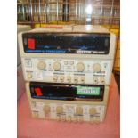 3-Ch. Programmable Linear DC Power Supplies