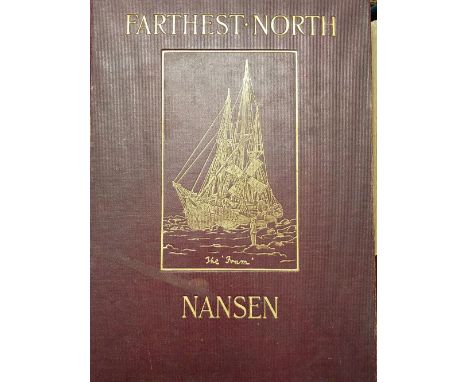 Nansen (Fridtjof). Farthest North..., 1st edition, London: Archibald Constable and Co., 1904, 25 monochrome illustrations &am