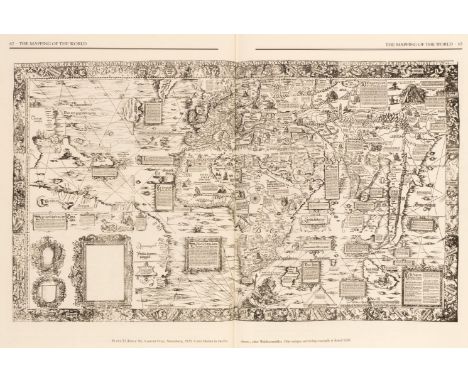 Map Reference &amp; Facsimile Atlases. A collection of 30 volumes, mostly 20th-century, including Shirley (Rodney W.). The Ma