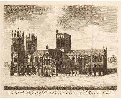 Willis (Browne). A Survey of the Cathedrals of York, Durham, Carlisle, Chester, Man, Lichfield, Hereford, Worcester, Gloucest