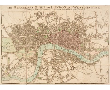 London. Mogg (Edward). The Strangers Guide to London and Westminster, Exhibiting all the various Alterations &amp; Improvemen