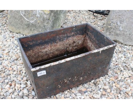 19th Century cast ion planter 