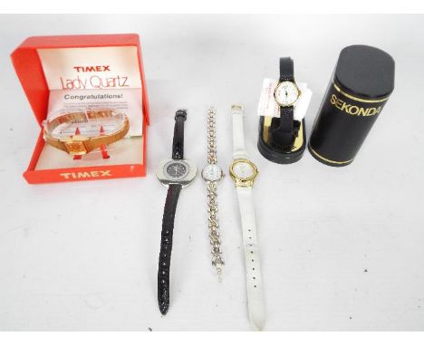 Watches to include Sekonda, Timex and similar, part boxed.