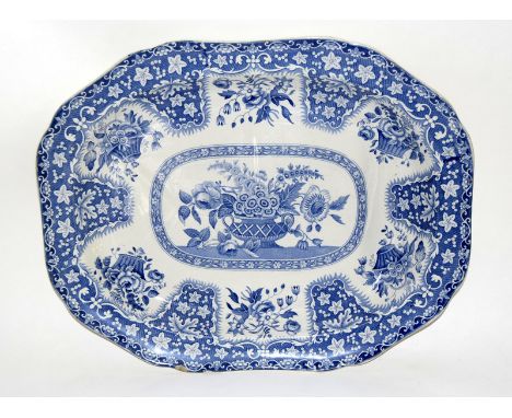 Large Copeland Spode meat plate (a/f) 55 x 43cm