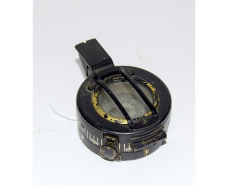 A British Army prismatic compass