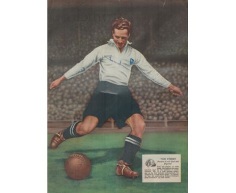 Tom Finney (1922-2014) England Legend Signed Vintage 8x10 Picture. Good condition. All autographs are genuine hand signed and