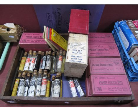 Vintage Advertising and Packaging - thirty one unused, unopened bottles of Burdalls of Sheffield Castor Oil, Camphorated oil 