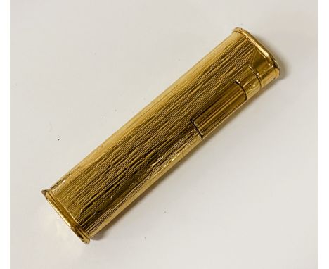 DUNHILL GOLD PLATED CIGARETTE LIGHTER
