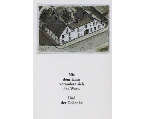 Sammlung: von 10 Schriften, versch. Formate u. Einbde.  ╔Enthält:╗ Enzensberger,H.M. Von Riesen und Göttern, illustr. v. S. V