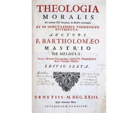 Ferraris,L.: Prompta Bibliotheca Canonica, Juridico-Moralis Theologica Partim Ascetica, Polemica, Rubricistica, Historica... 