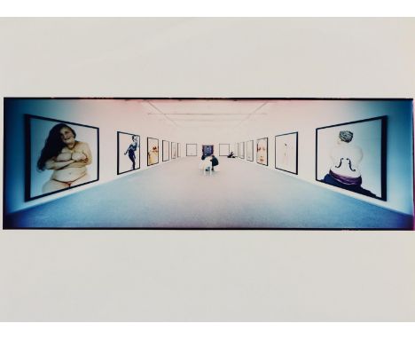 Rival, Andre: (1967 Berlin). Louise (lt. beil. beschr. Papier). Farbphotographie. Qu.4°.   R