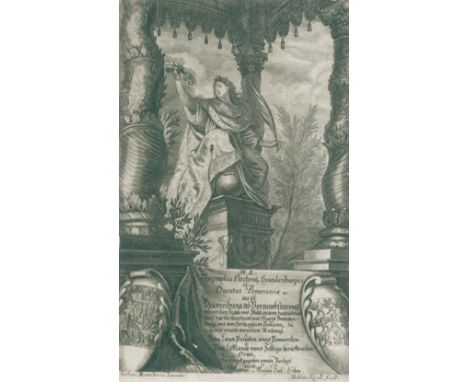 Zeiller,M.: Topographia Electoratus Brandenburgici et Ducatus Pomeraniae... Mit 2 Anhängen: Pommerellien u. Lifland. Frankfur