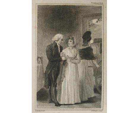 Sterne,L.: The works in ten volumes complete. 10 Bde. London, Johnson 1798. Mit gest. Portrait, 9 Front. sowie 2 S. in Schwar