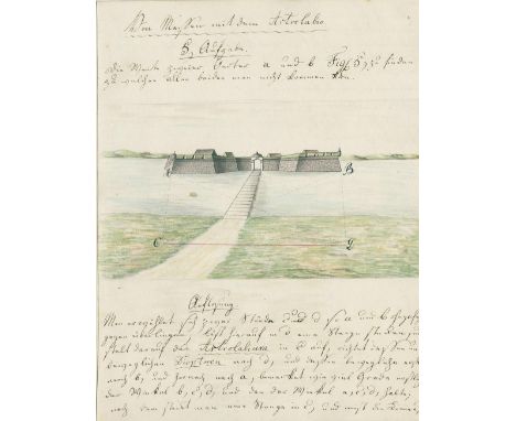 Juel, Carl von.: "Von Mesen". Angefangen im Jahre 1798 den 5 Februar von Carl von Juel". Deutsche Handschrift mit 13 meist aq