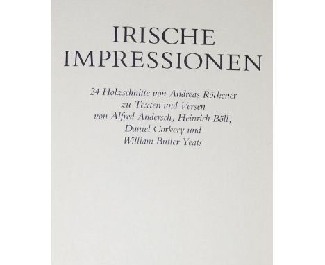 Sammlung: von 12 Schriften in bibliophilen Ausgaben, versch. Formate u. Einbde.  ╔Enthält:╗ Cobden-Sanderson,T.I. Das Idealbu