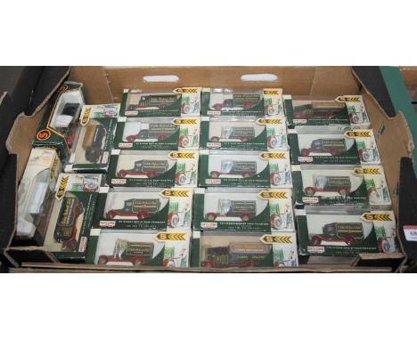 A collection of Lledo Days Gone Eddie Stobart die cast model vehicles