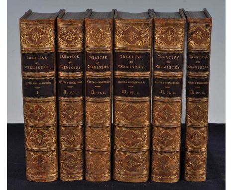Roscoe, Sir H.E. and Schorlemmer, C.: A Treatise On Chemistry, with illustrations, and a portrait of Dalton engraved by C.H. 