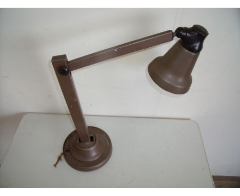 Mid 20th C Wandalite adjustable lamp