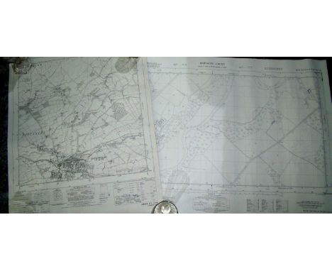 Selection of various Ordnance Survey Maps for Cockermouth and surrounding areas