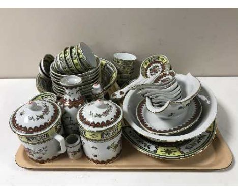 A large Chinese tea and dinner service