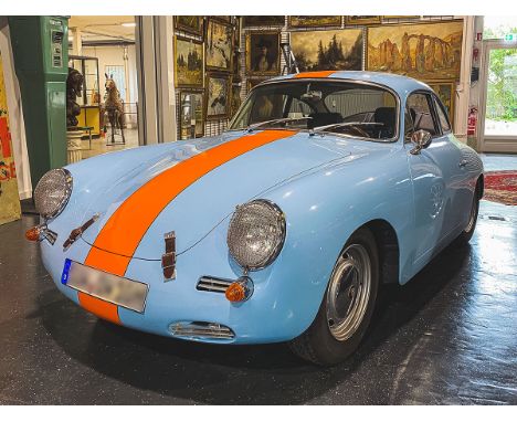 Porsche 356C / 1600 Coupé, FIN: 220421, Erstzulassung 01.07.1965, abgelesener km-Stand:29800km, 4Zyl. 1582ccm3, 55kw/75PS, zw